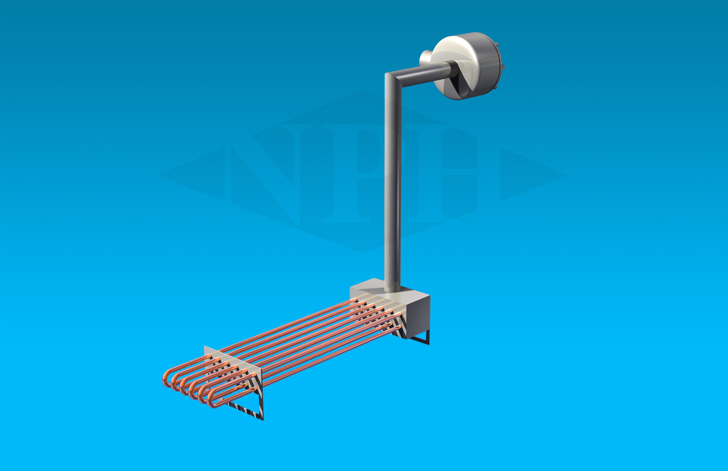 Over the side heater