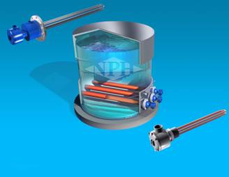 Pipe insert heater